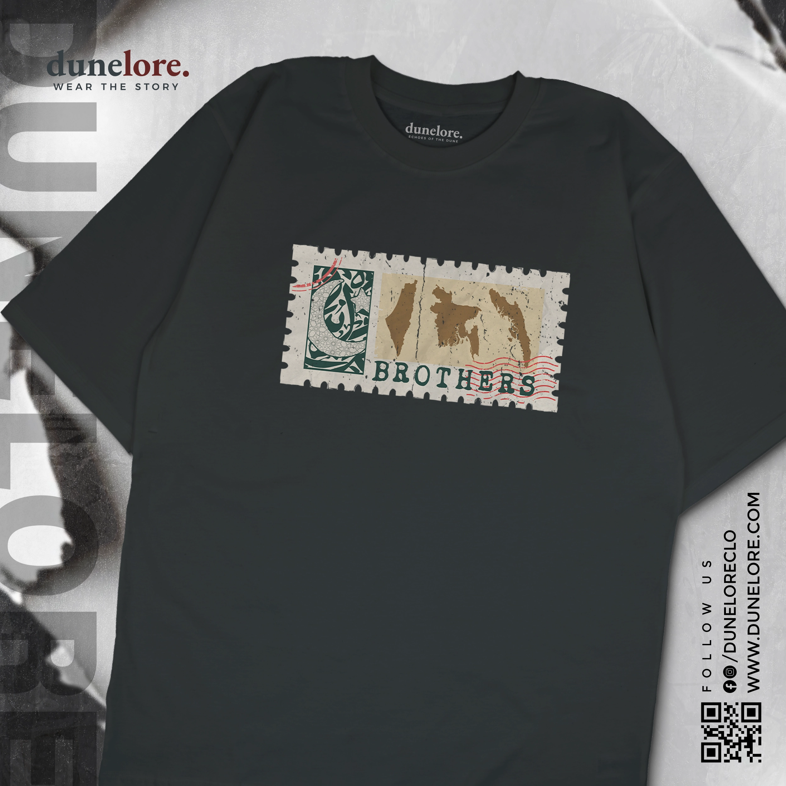 Brothers Charcoal Black Brothers t-shirt